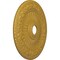 Ekena Millwork Bellona Ceiling Medallion (Canopies up to 3 5/8"), 23 5/8"OD x 3 5/8"ID x 1 1/8"P, Iridescent Gold CM23BEIGS - alternate 5